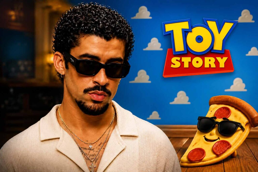 Bad-Bunny-entra-al-universo-de-Toy-Story-con-su-personaje-de-Pizza-con-gafas
